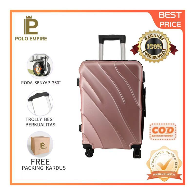 [Polo Empire] -stiker diberikan]big sale koper,koper polo fiber 20inch/24 inch,koper umroh,koper tra