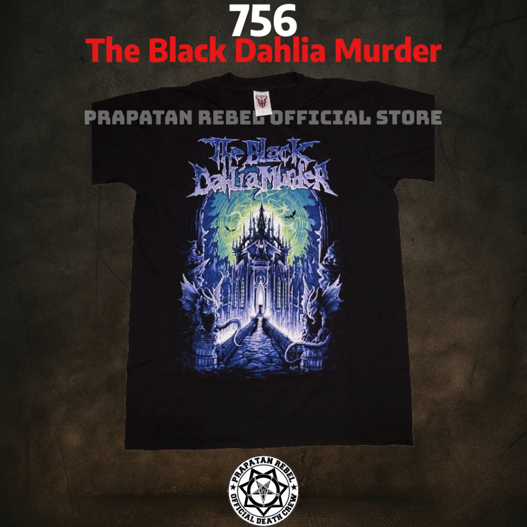 Kaos Musik Katun THE BLACK DAHLIA MURDER / TBDM – Kaos Pria Distro Metal Builtup | PRAPATAN REBEL (7