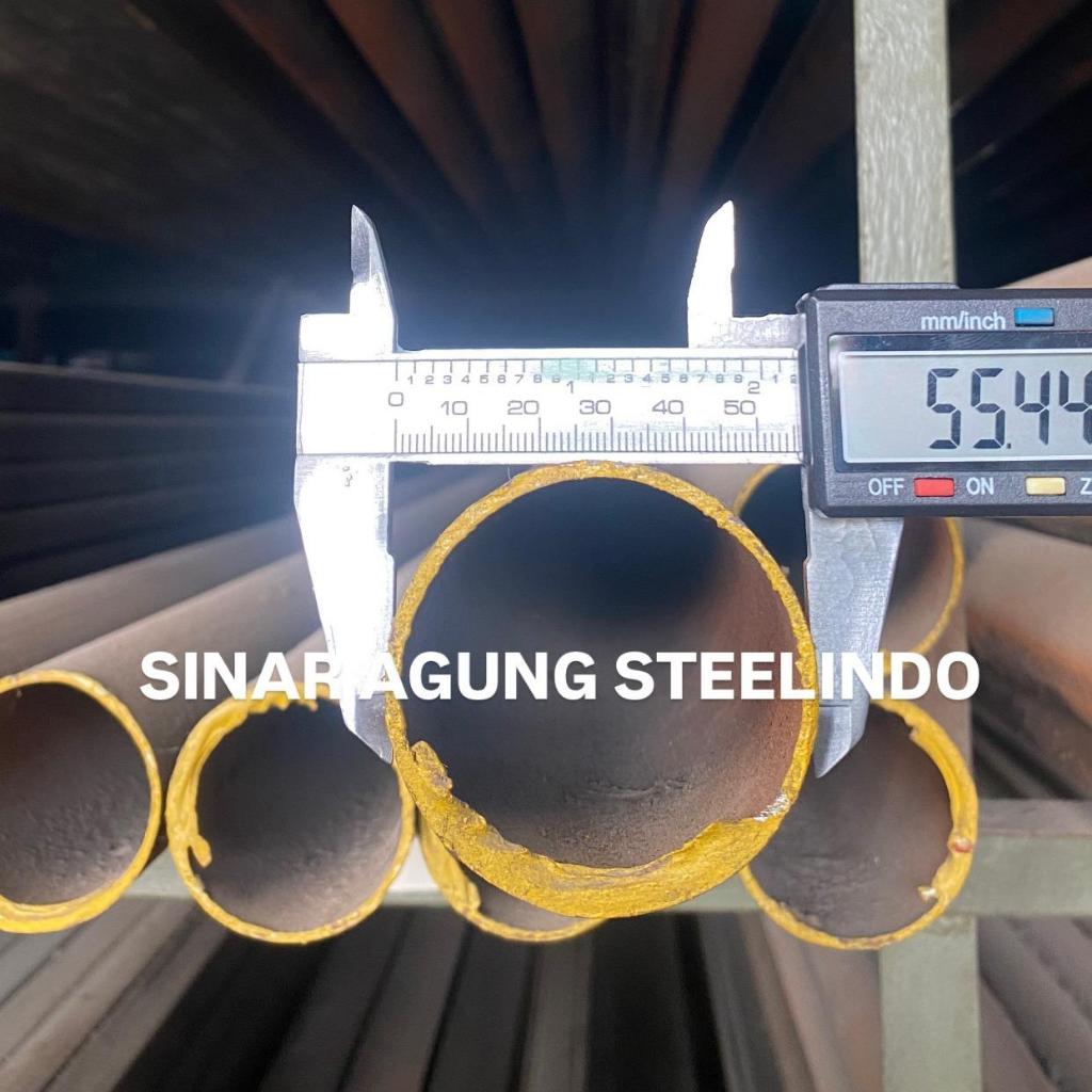 Pipa Galvanis 2 inch x 1,8mm x 6m / Pipa Besi GALVANIS 2" tebal 1,8mm