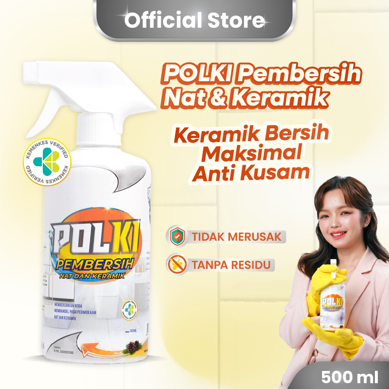 POLKI Pembersih Nat dan Keramik Keramik Kamar Mandi Kamar Mandi Bebas Kuman