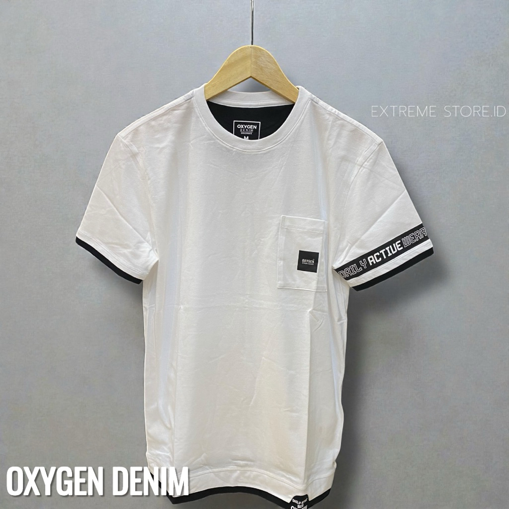 OXYGEN DENIM TSHIRT | Kaos oxygen / kaos oxygen denim.
