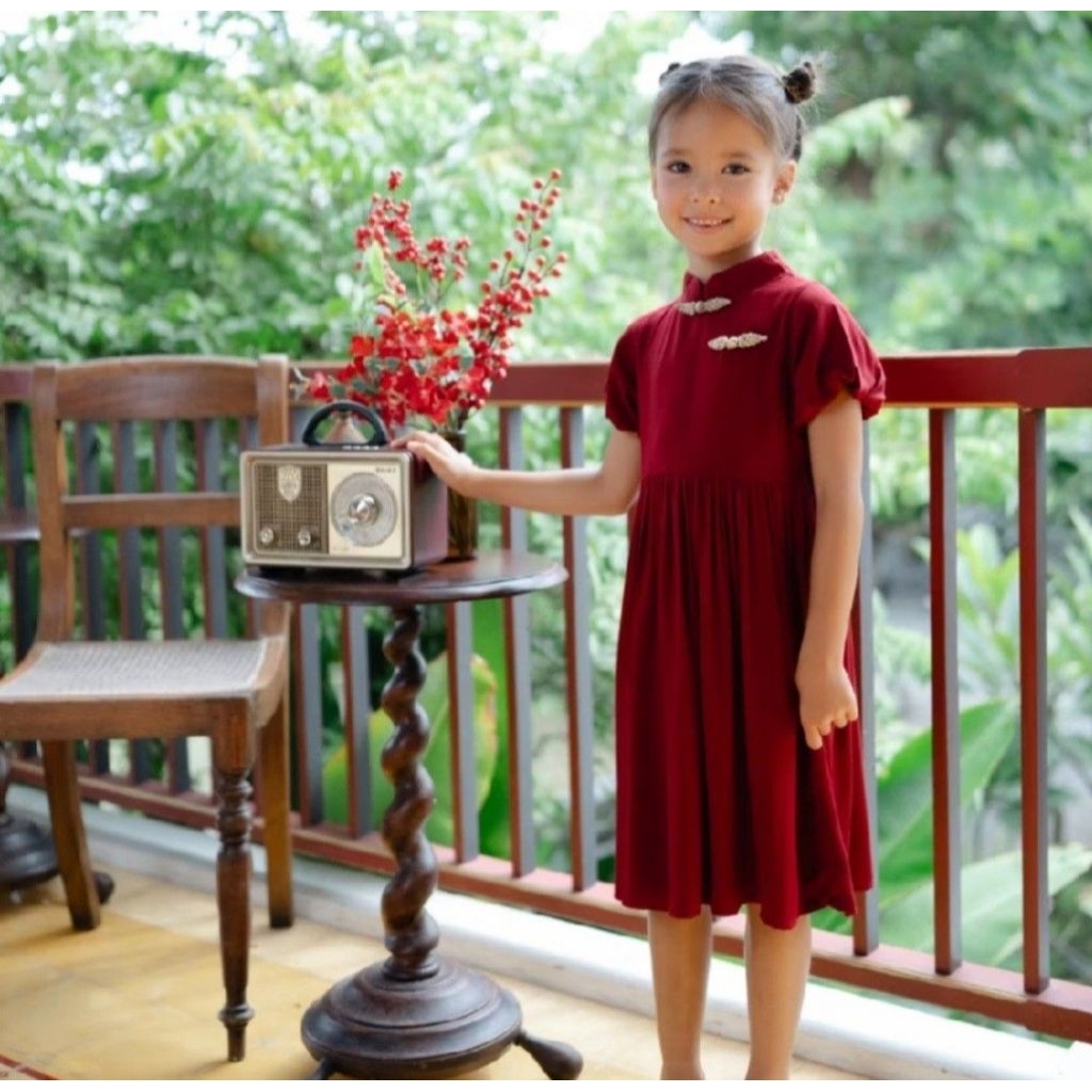 Lewis Emma Baju Imlek Anak Perempuan PRELOVED