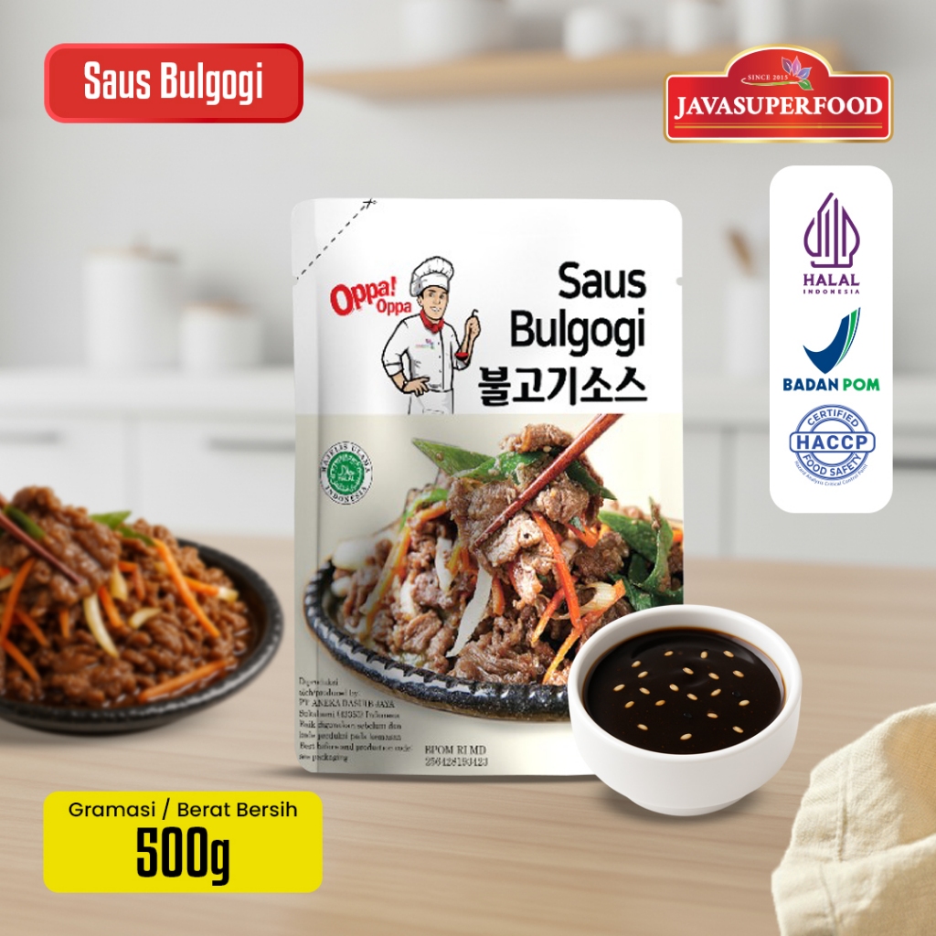 Saus bulgogi korea 500gr / Sauce bulgogi saus daging BBQ STEAK