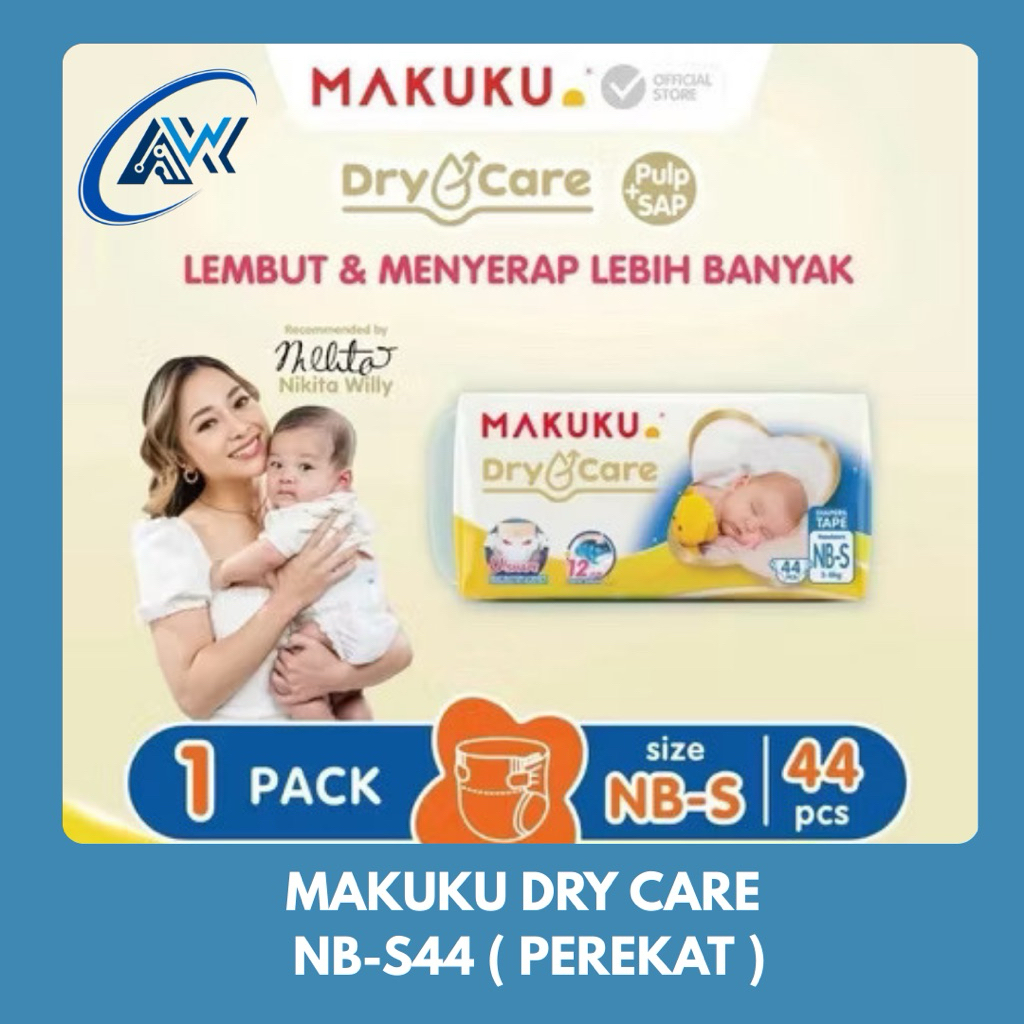 MAKUKU DRYCARE NB-S44/PAMPERS MAKUKU DRYCARE NB-S44
