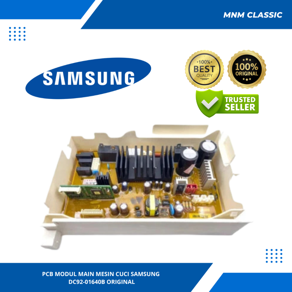 PCB MODUL MESIN CUCI FRONT LOADING SAMSUNG WW75H5200EW / WW85H5400EW KODE PART DC92-01640B ORIGINAL