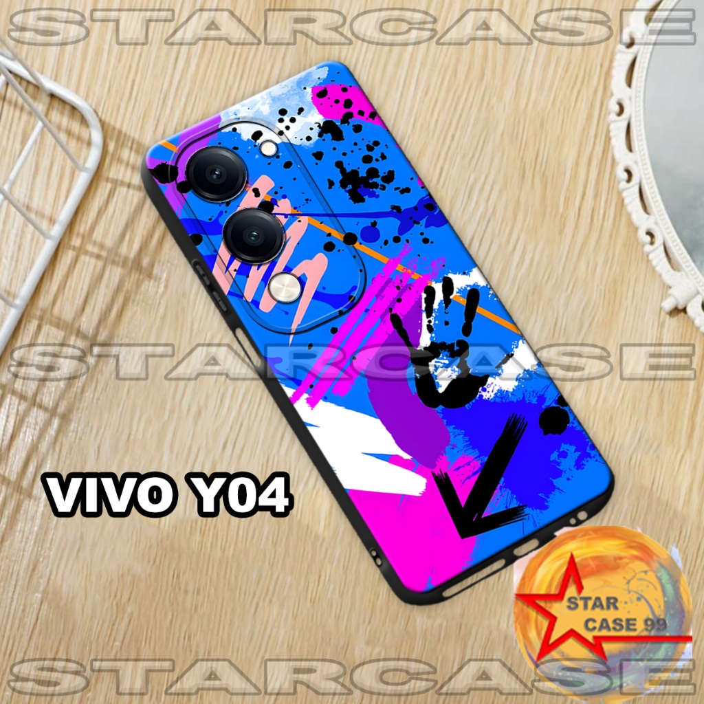 Softcase karet vivo y04 / vivo y04s terbaru/S55/case vivo y04/vivo y04s casing vivo y04/vivo y04s ca