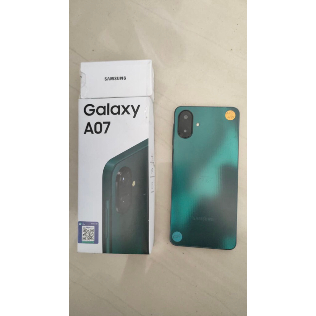 Samsung Galaxy A07 Green Second mulus