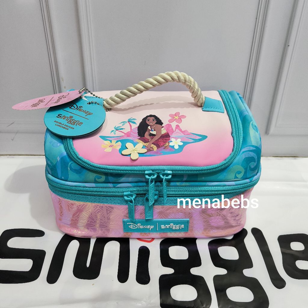 Smiggle Lunchbox Double Decker Moana ori store