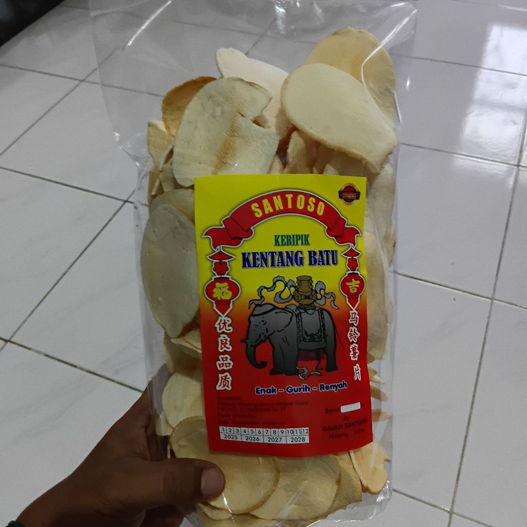 Keripik Kentang Santoso KW 2 Asli Kota Batu