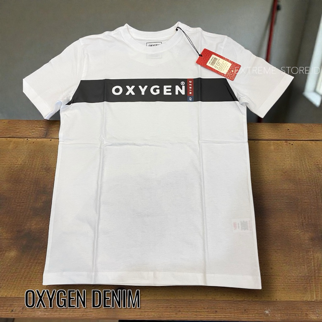 OXYGEN DENIM TSHIRT | Kaos oxygen