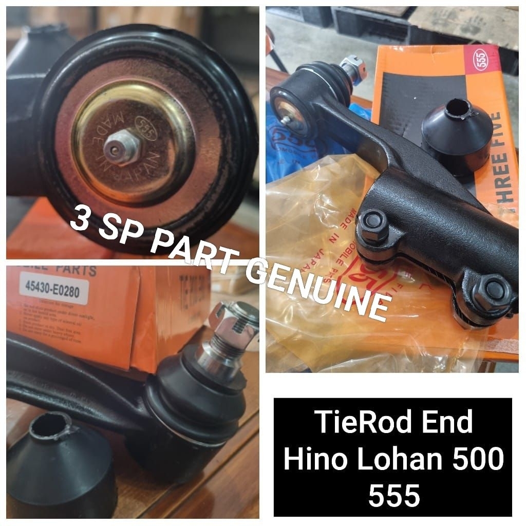 TIE ROD END HINO LOHAN 500 L/ R  555 JAPAN BARU GARANSI HINO LOHAN