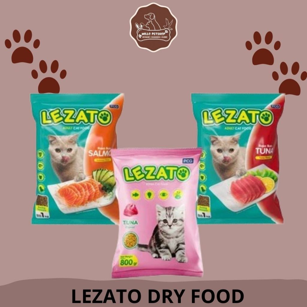Lezato cat food freshpack makanan kucing