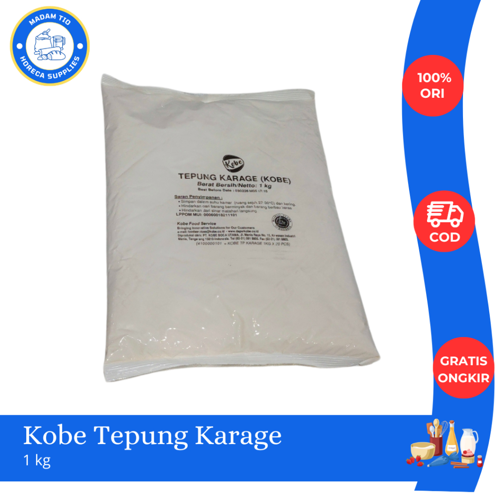 Kobe Tepung Karage 1kg 1pcs