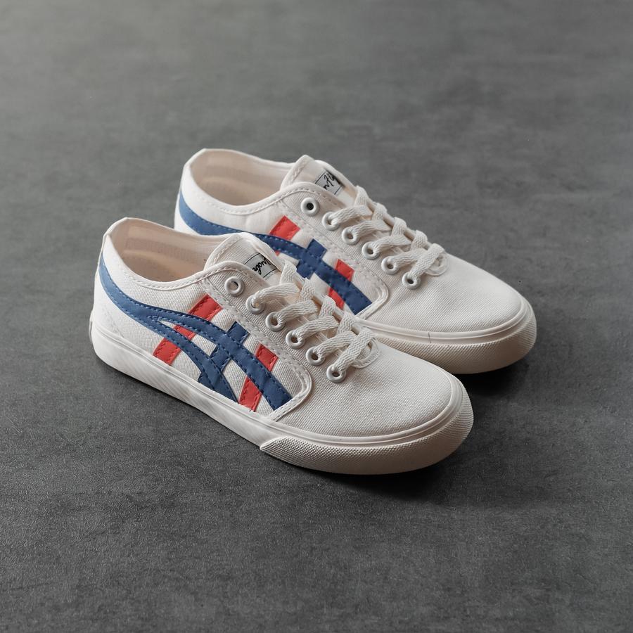 DRAGONFLY ALPHA PUTIH MERAH BIRU Sepatu Capung Dragonfly by Warrior