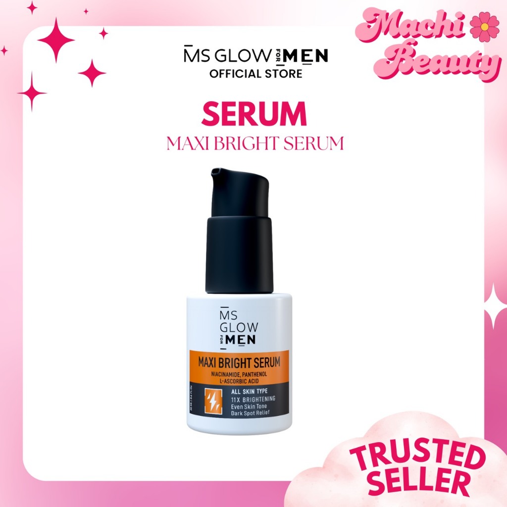MS GLOW FOR MEN - MAXI BRIGHT SERUM - BPOM