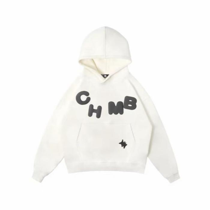 Hoodie/Zipper Boxy CHMB [ORIGINAL 100%] - basic white