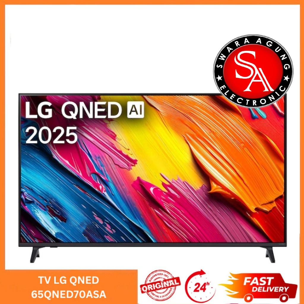 Led UHD 4K Smart TV LG Type : 65QNED70 - Smart AI QNED ( MEDAN )