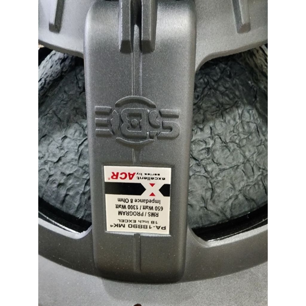 SPEAKER ACR EXCELLENT PRO 18 INCH PA 18890 MK IV / MK4 – ORIGINAL SINAR BAJA