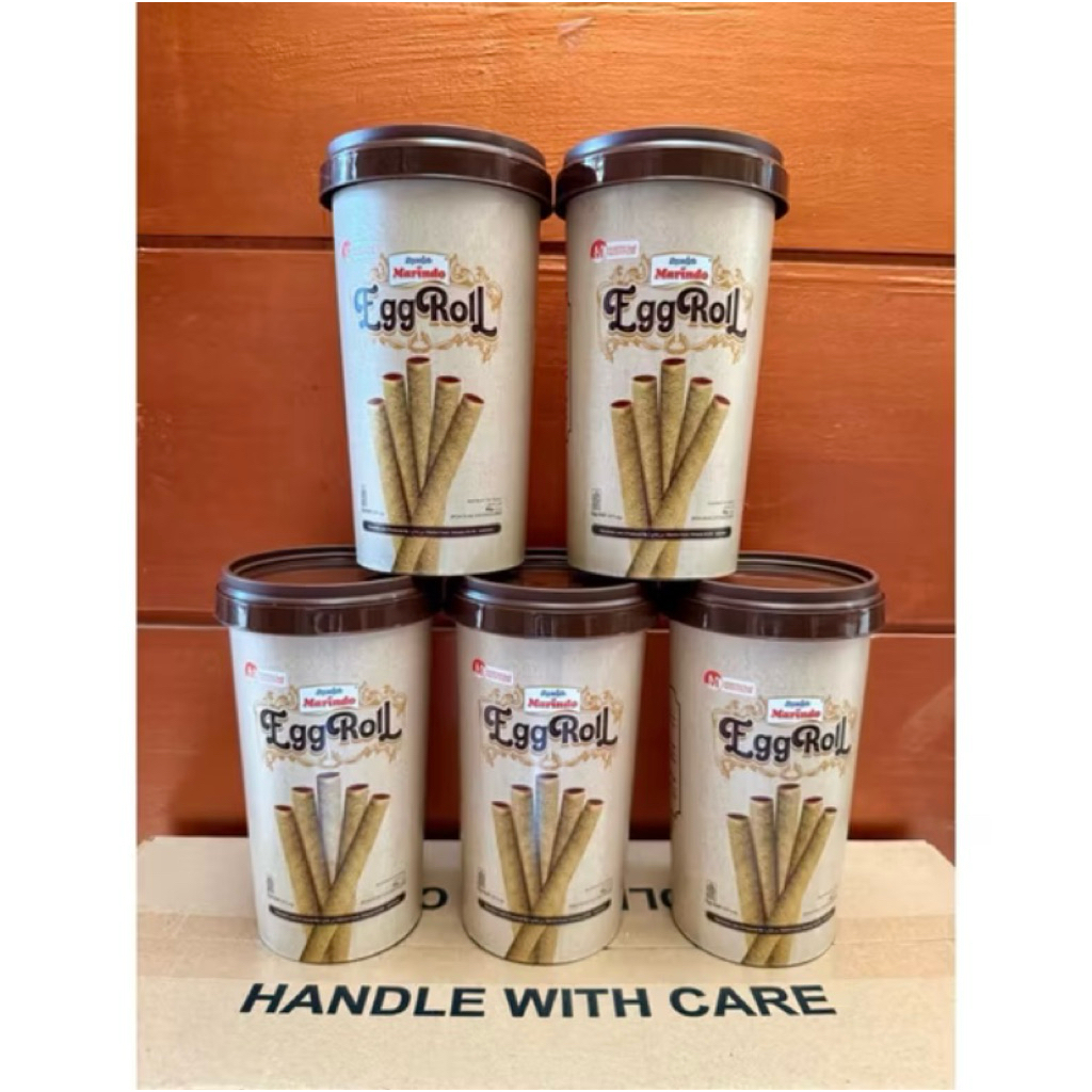 Marindo Egg Roll 1 karton isi 12 Toples