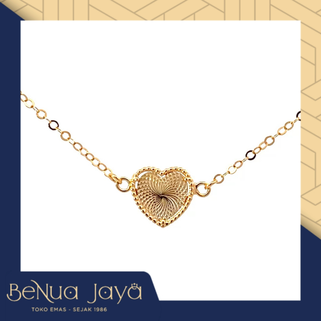 Kalung Love Slab 375/8K #00440214