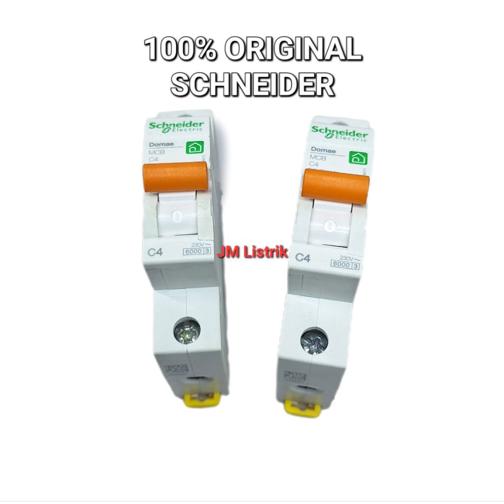 MCB Schneider Original New Domae 4 Amphere C4