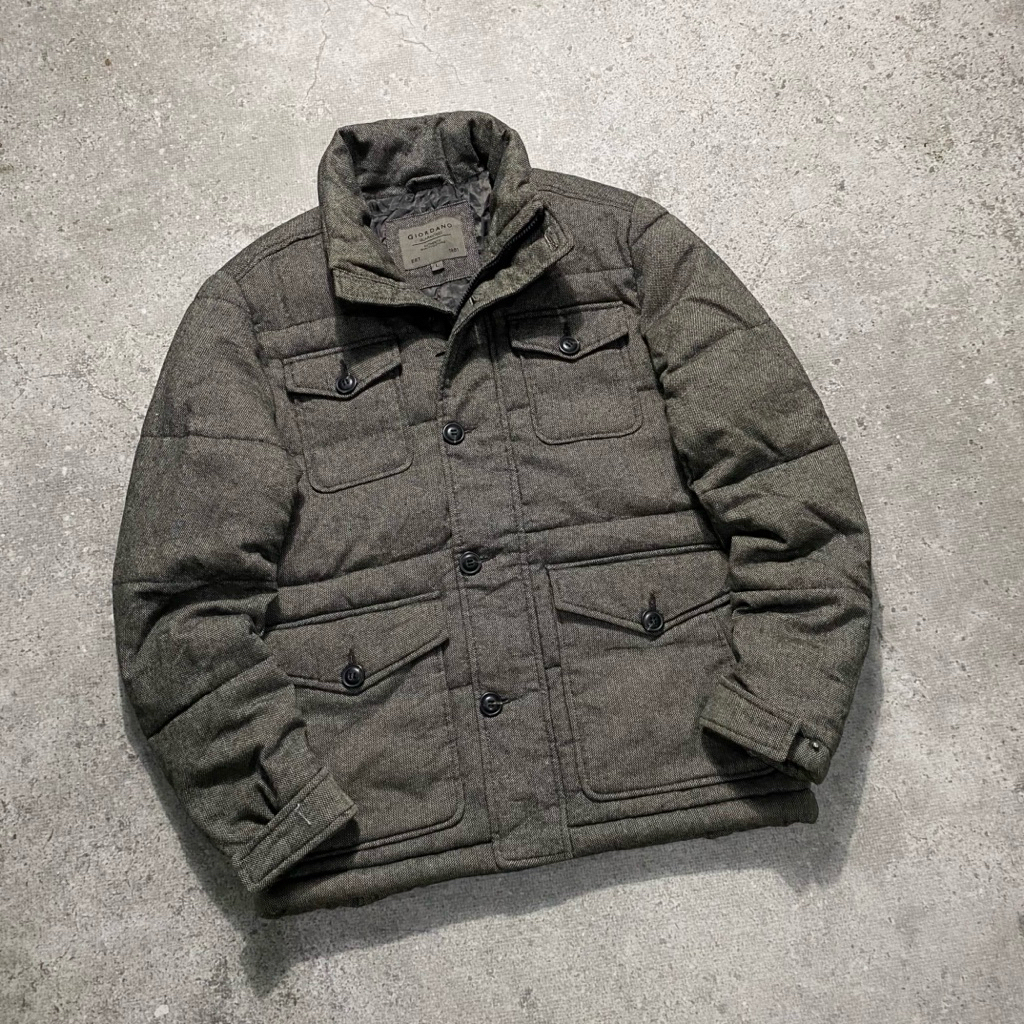 Wool Puffer Jacket Giordano Second