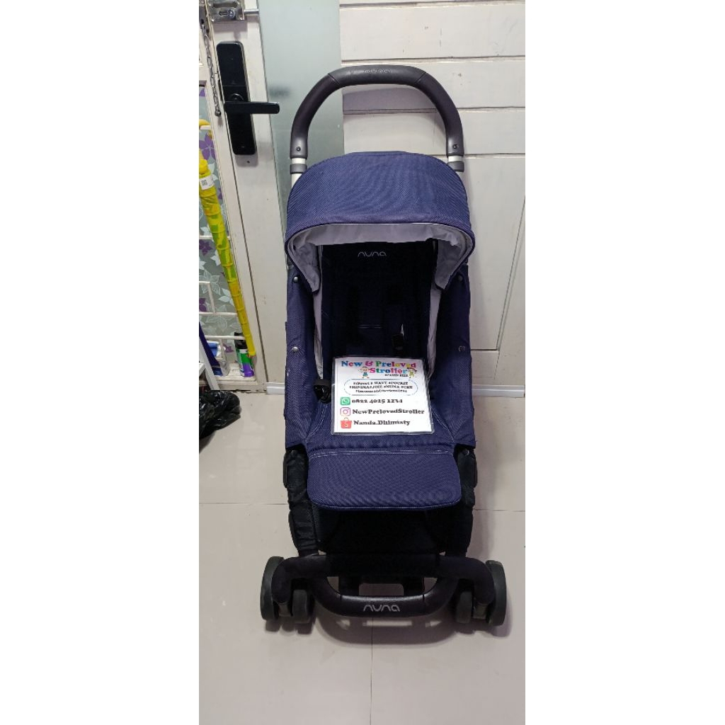 stroller nuna pepp next preloved navy