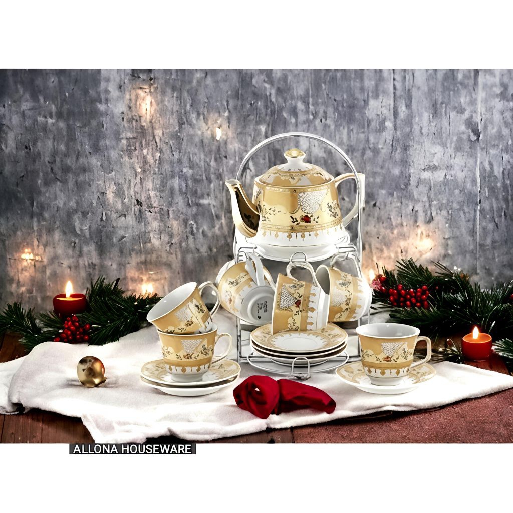 TEKO SET CANGKIR KERAMIK VICENZA C-78