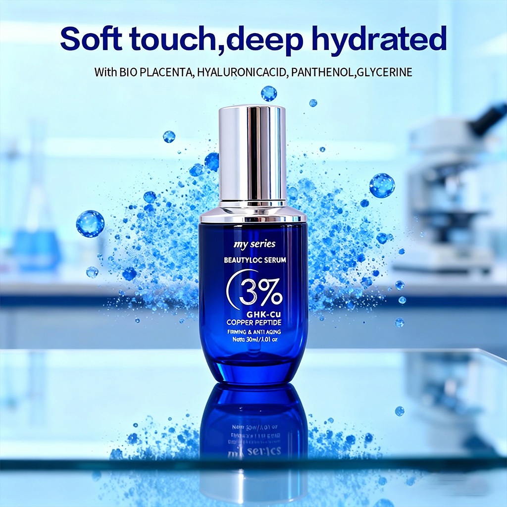 3% GHK-CU COPPER PEPTIDE NEW FORMULA MY SERIES BEAUTYLOC SERUM
