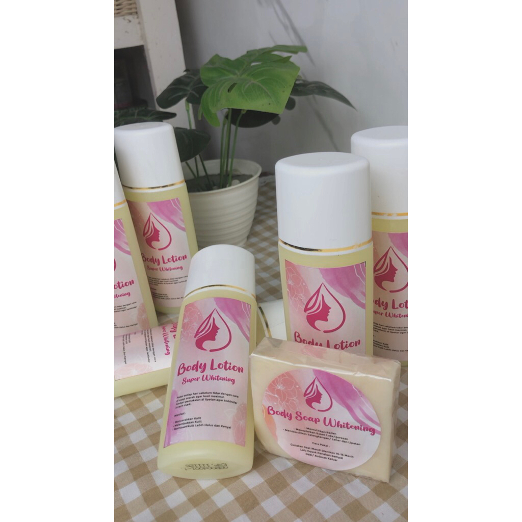 HB-Body lotion super whitening dosting BPOM(ORIGINAL)