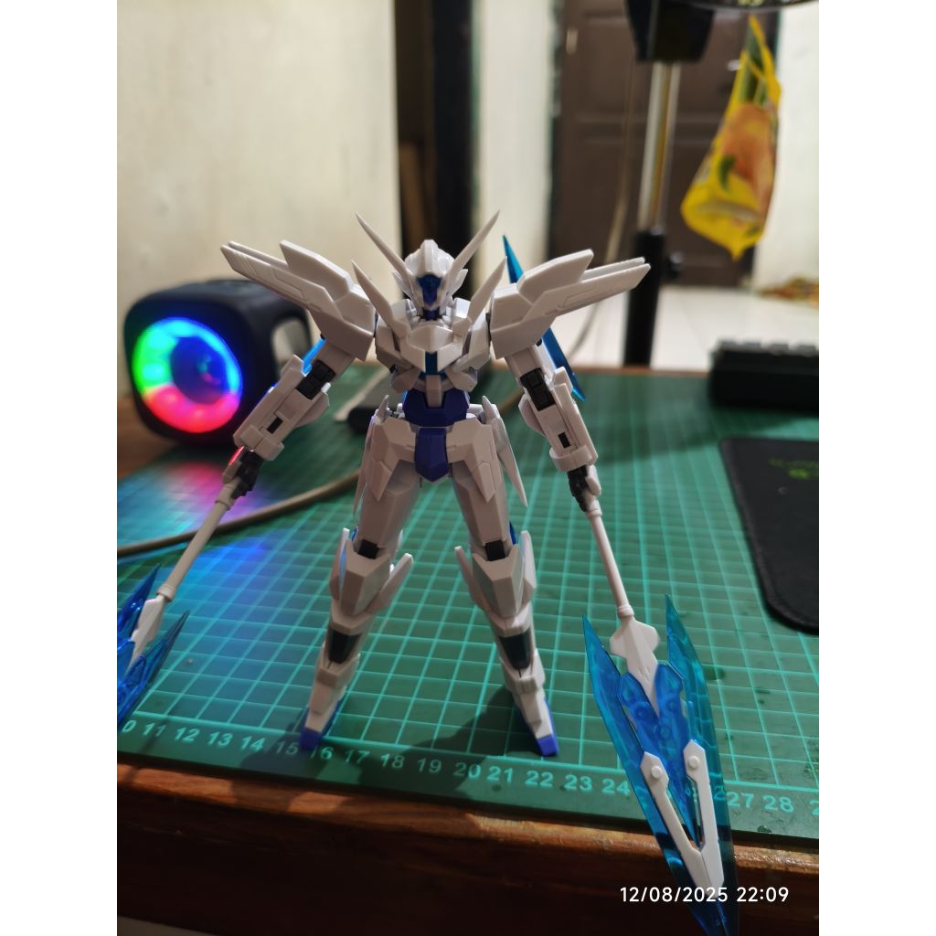 Jms hg transient gundam white sudah rakit