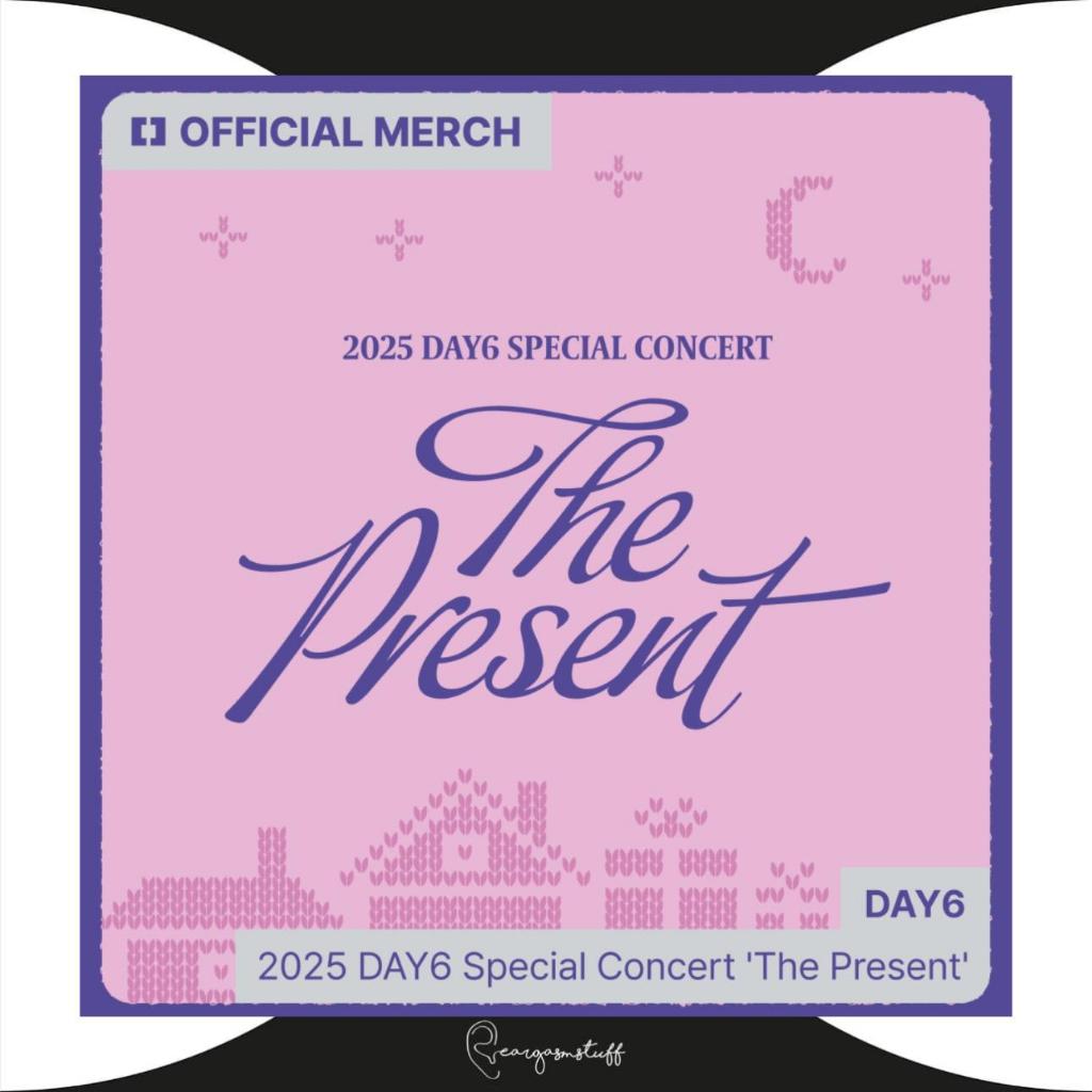 DAY6 THE PRESENT SPECIAL CONCERT OFFICIAL MERCHANDISE / MERCH / MD