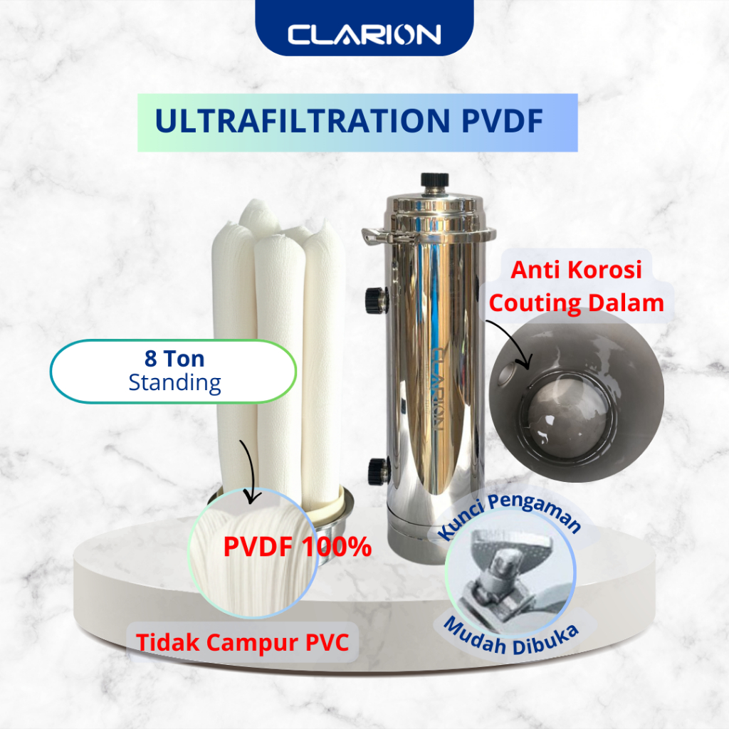 CLARION Prefilter PVDF 8000 L/H Standing