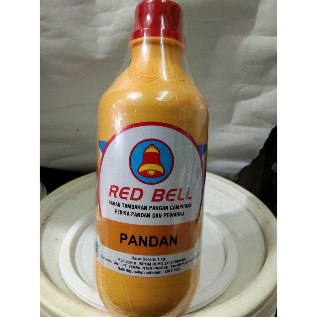 RED BEL PANDAN 1KG Perisa pandan dan pewarna makanan