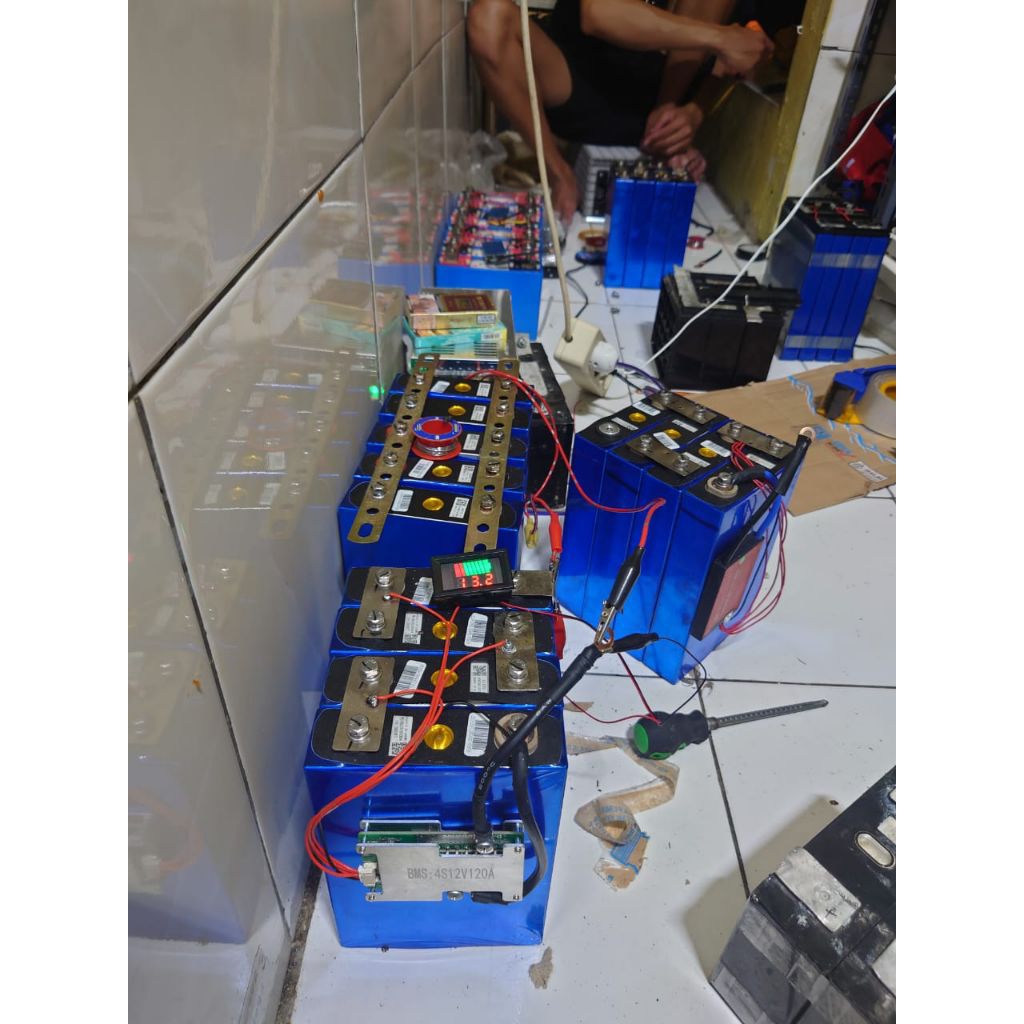baterai lifepo4 12v 80ah+BMS