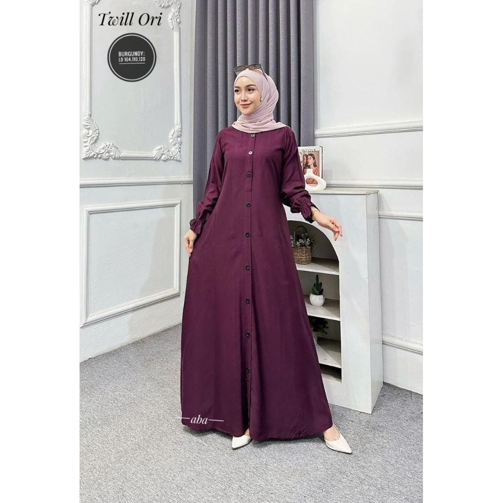 GAMIS POLOS BURGUNDY TWILL GAMIS JUMBO GAMIS TERBARU GAMIS PREMIUM
