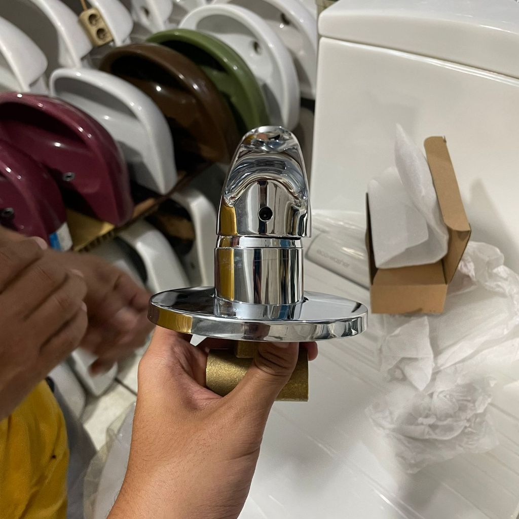 Kran Tanam Excel | Kran Air Panas Dingin | Kran Dinding Stainless Anti Karat