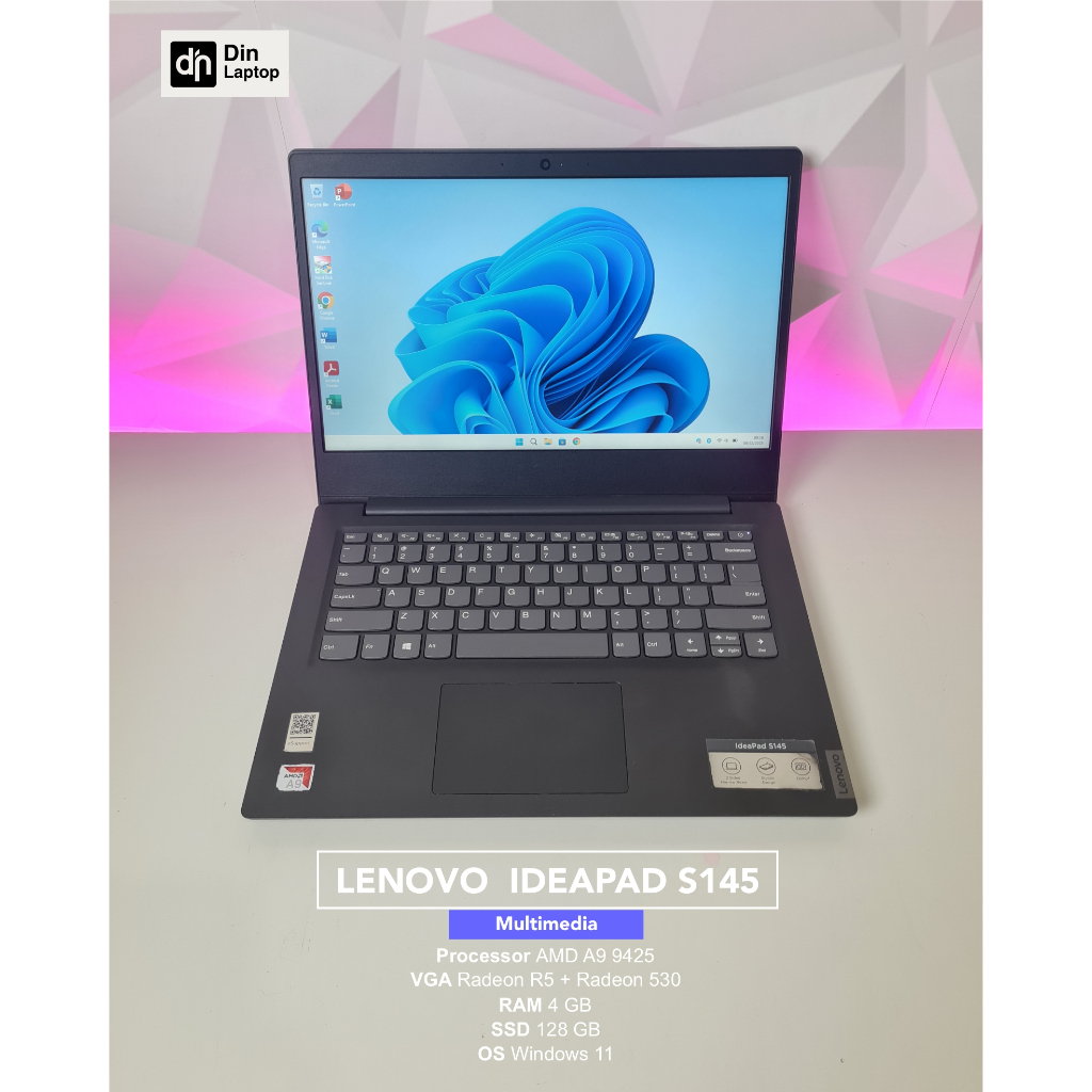 Lenovo Ideapad S145 AMD A9 Dual VGA | Bekas
