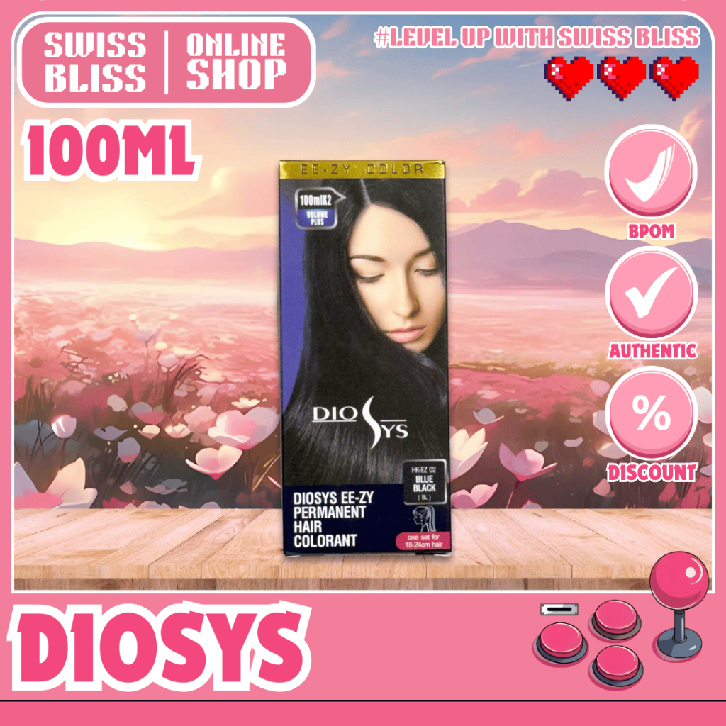 DIOSYS HAIR COLOR 100 ML BLUE BLACK