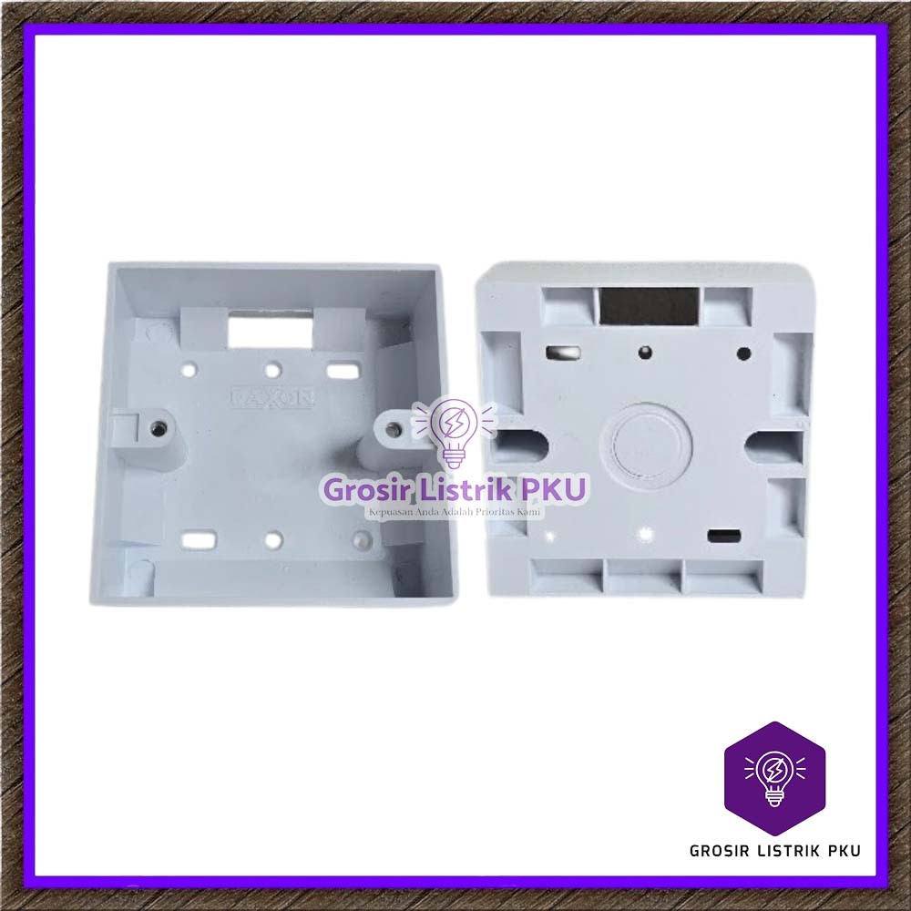 Box Outbow Paxton Box OB Paxton Outbow Dus Paxton Putih Petak Box OB Petak Paxton Model Clipsal OB