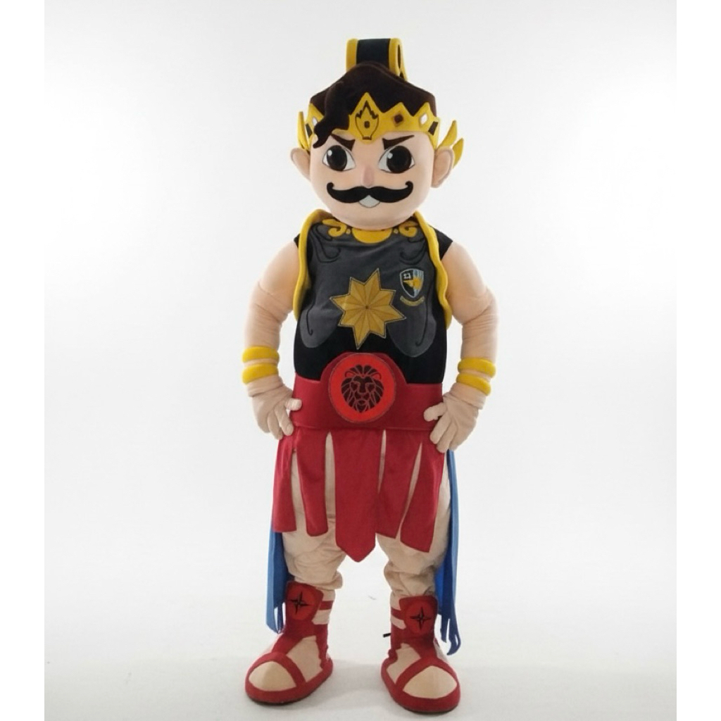 Kostum badut karakter Gatot Kaca