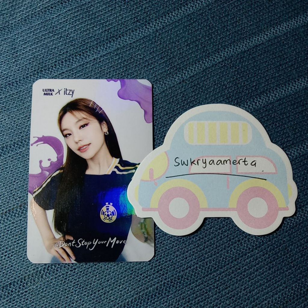 [OFFICIAL, TOLONG BACA DESKRIPSI] PC Photocard ItzyxUltra Milk (Yeji)