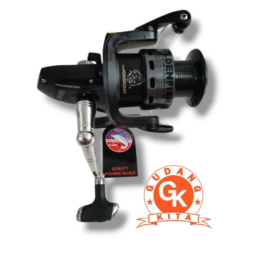 REAL SPINNING GOLDENFISH GOLD KINGKONG GK40
