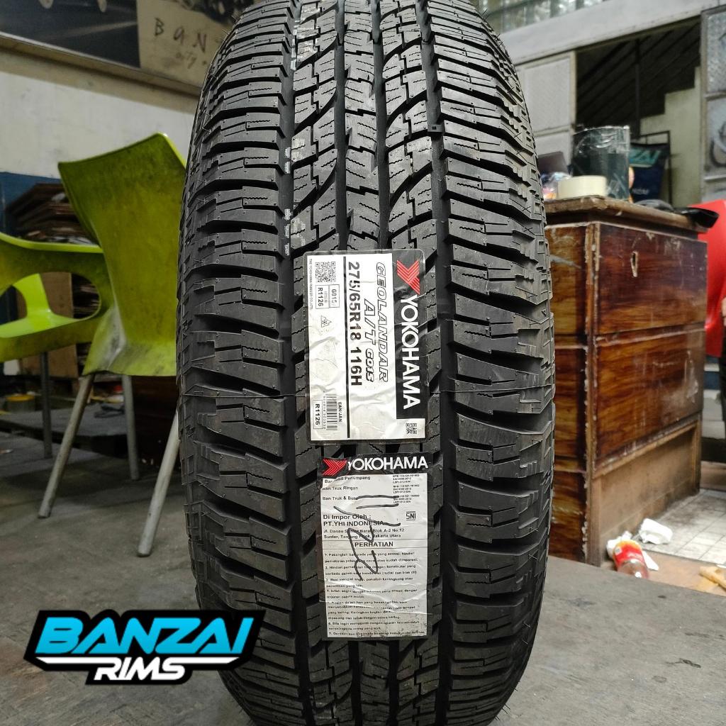 Yokohama Geolander A/T G015 275 65 R18 Semi Offroad ban mobil ukuran 275 65 r18 merek yokohama