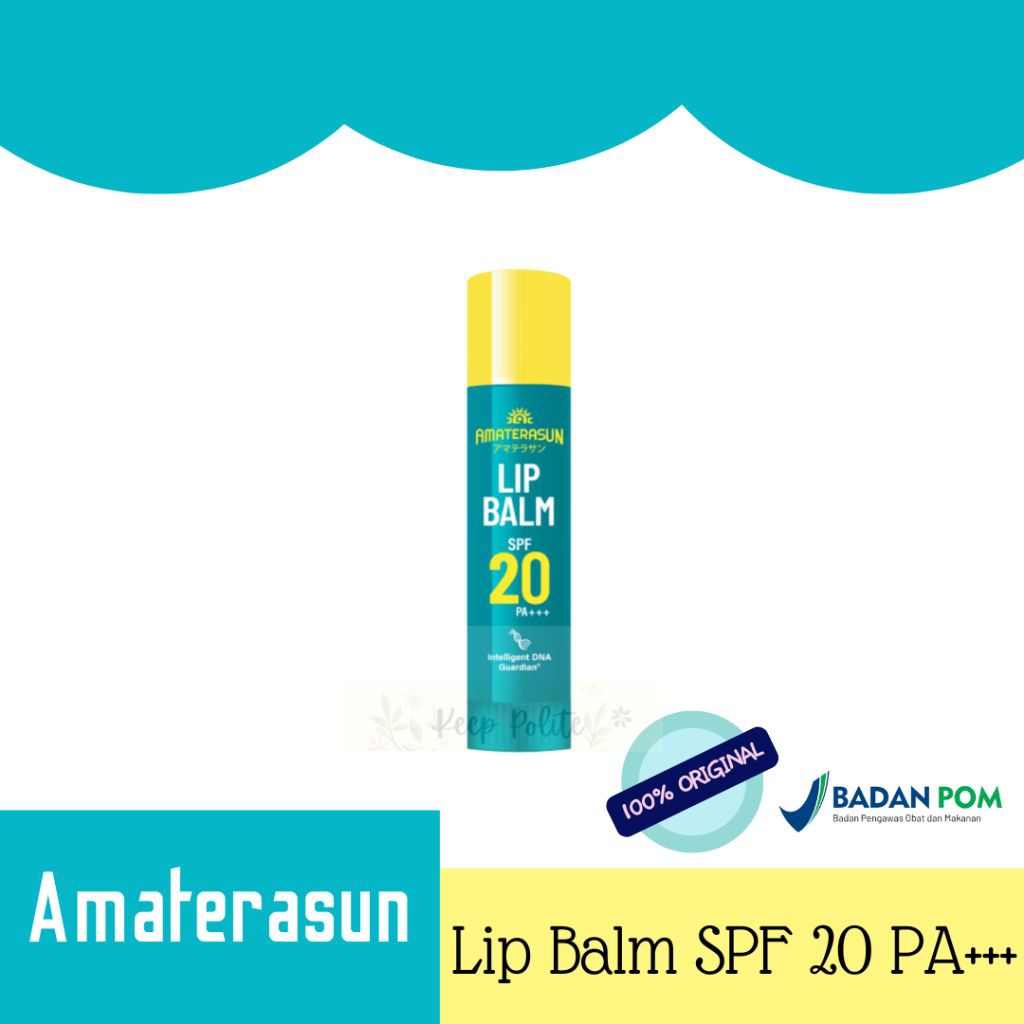 Lip Balm AMATERASUN SPF 20 PA+++ / AMATERASUN Lip Balm SPF 20 PA+++