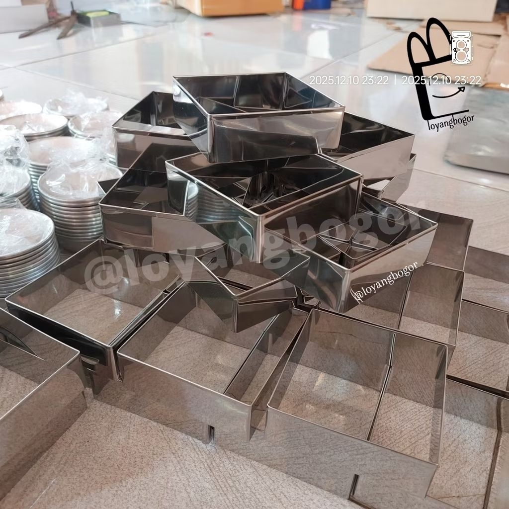 Ring cutter /Ring kotak /Ring persegi /Ring roti bentuk kotak /