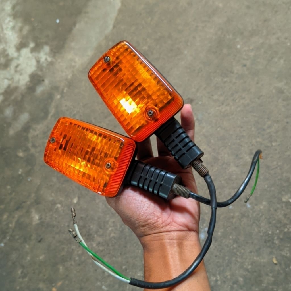 Lampu sein riting sepasang honda GL100 GL 100 GL125 original