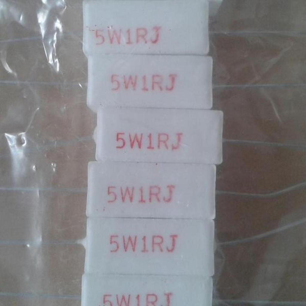 RESISTOR 1 OHM 5W 1J 5W