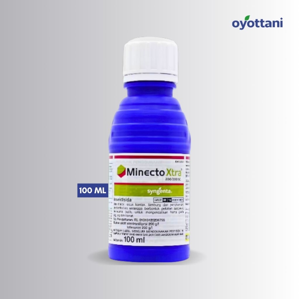 Minecto Xtra 200/200SC 100 ml (Original) | Insektisida Racun Kontak & Lambung Bahan Aktif Lufenuron 
