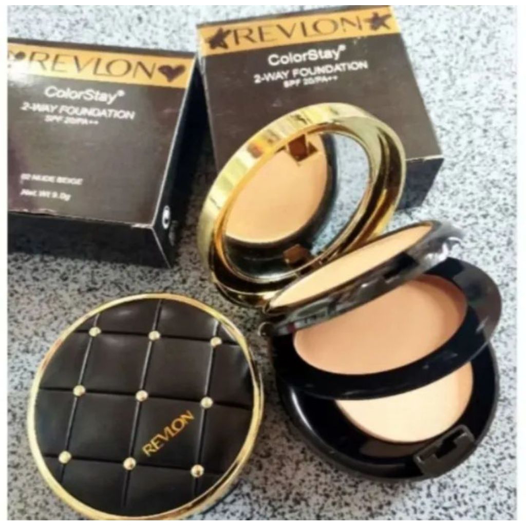 Bedak Revlon ( Cermin + Powder + Foundation )